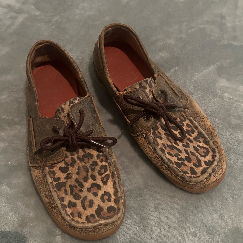 Leopard Print Women's Moccasins